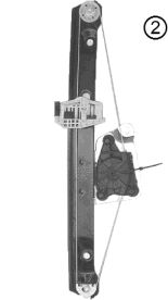 VAN WEZEL 0657264 -  Подъемное устройство для окон